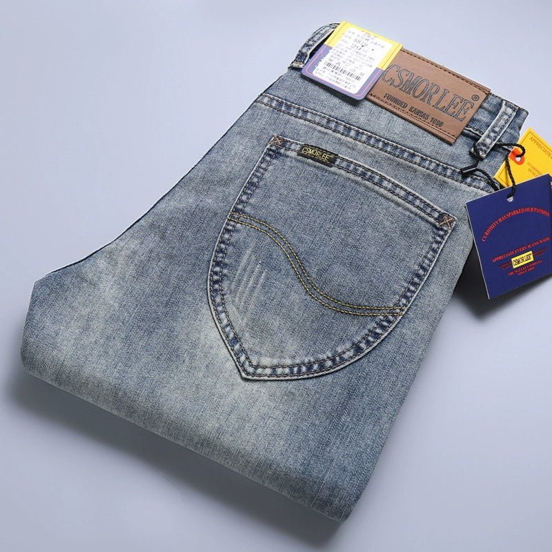 Faded Denim Jeans